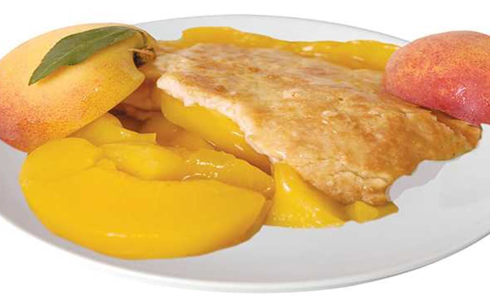 Order Peach Cobbler - Dessert food online from Happy Pizza store, Cleveland on bringmethat.com