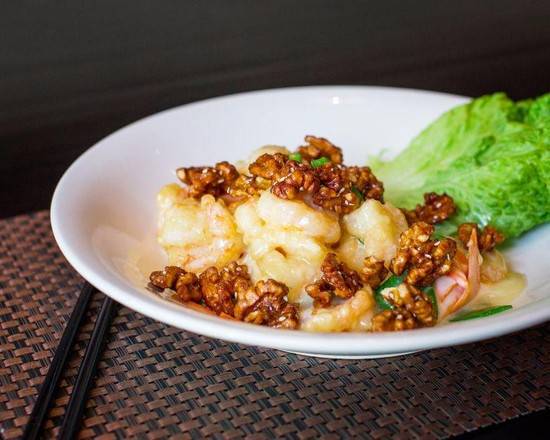 Order Walnut Shrimp  核桃虾 food online from Koi Fine Asian Cuisine & Lounge store, Evanston on bringmethat.com