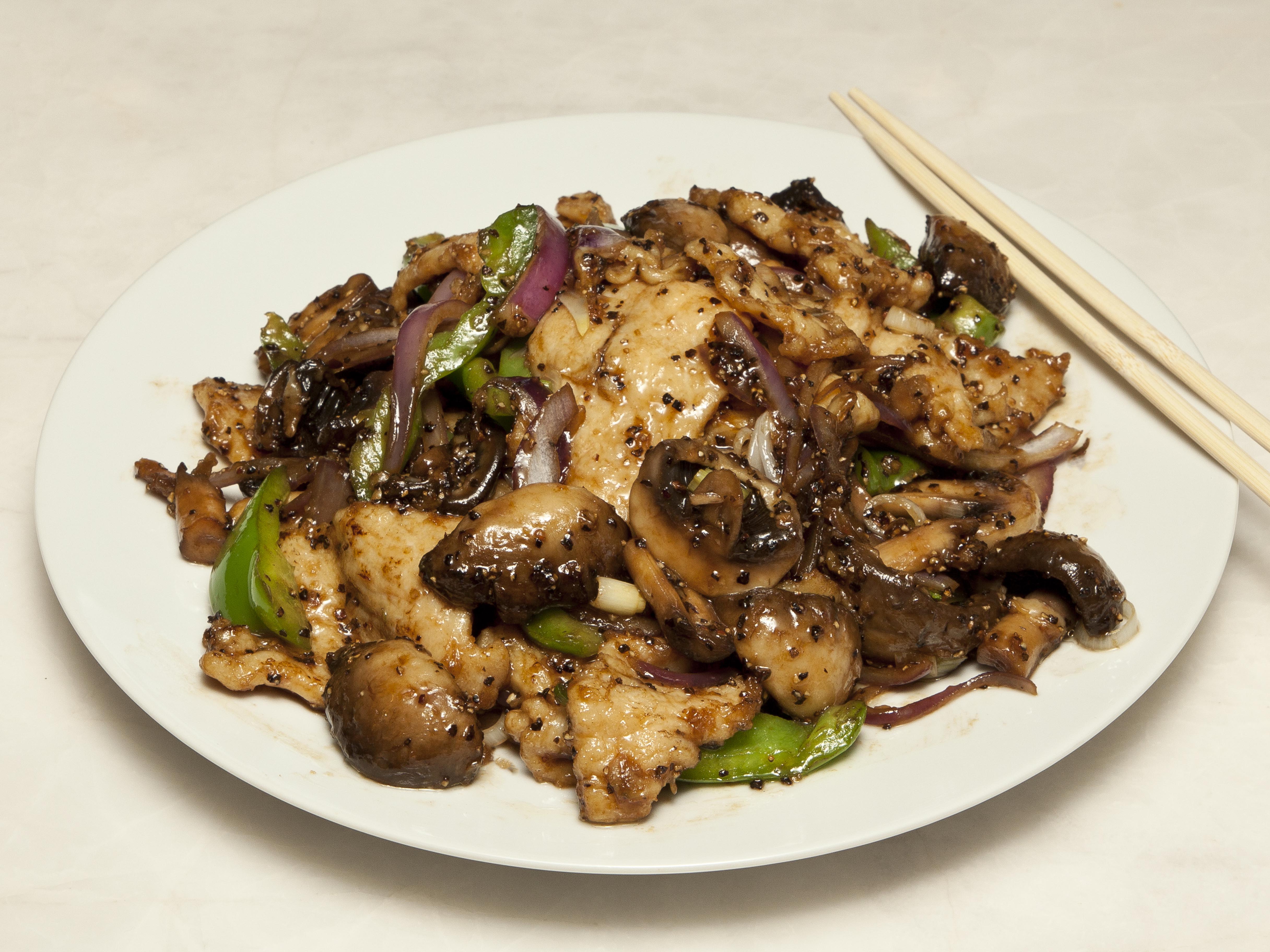 Order C1. Black Pepper Chicken food online from China One store, Las Vegas on bringmethat.com