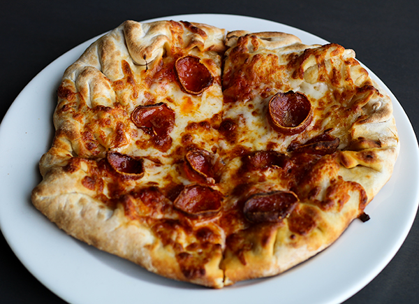Order Pepperoni Pizza food online from Gravity Taphouse Grille store, Grand Rapids on bringmethat.com