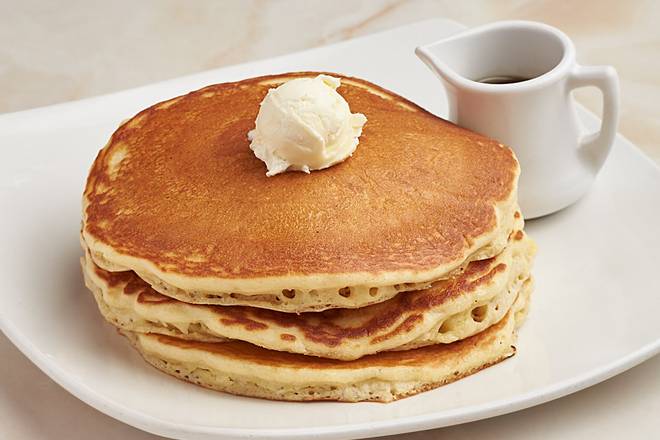 Order Buttermilk Pancakes food online from Silver Diner store, Dale City on bringmethat.com
