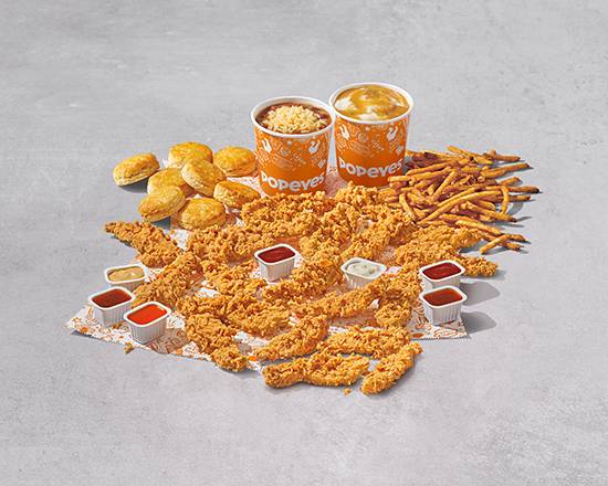 Order 20Pc Handcrafted Tenders Family Meal food online from Popeyes store, Charlotte on bringmethat.com