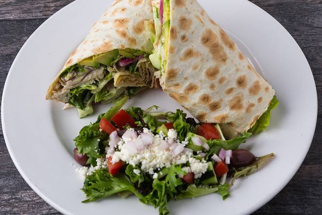 Order California Beach Lavash Wrap with Chicken food online from Pita Jungle store, Chandler on bringmethat.com