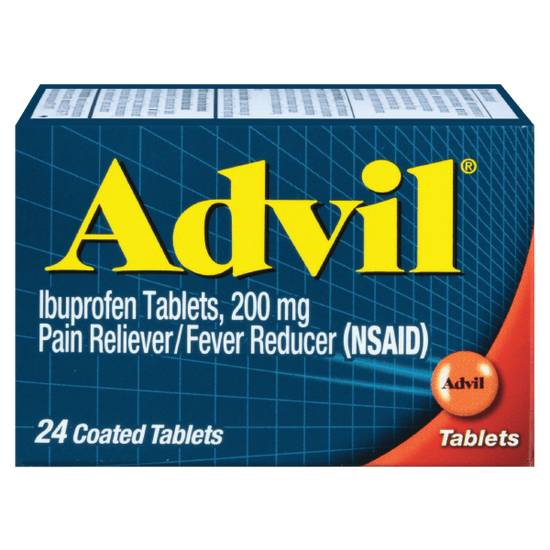 Order Advil Tablets 24ct food online from Casey's store, Omaha on bringmethat.com