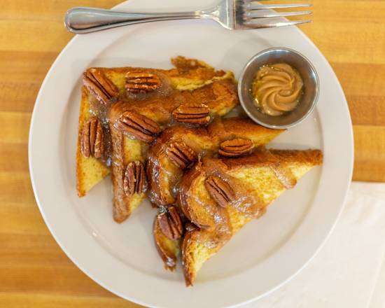 Order Pear French Toast food online from Tangerine Restaurant store, Lafayette on bringmethat.com