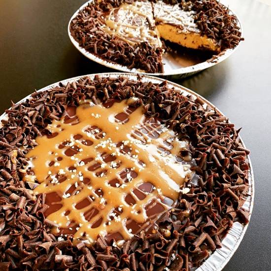 Order Salted Caramel  Whole Pie food online from The Pie Bar store, Long Beach on bringmethat.com