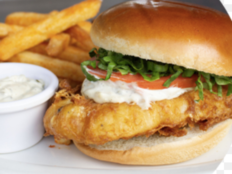 Order Crispy Fish Sandwich  food online from Coast Seafood store, Cos Cob on bringmethat.com