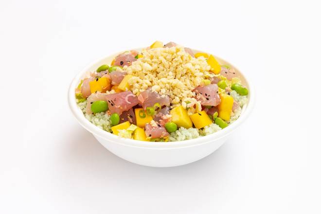 Order Mango Albacore Poke Bowl food online from Sweetfin store, Los Angeles on bringmethat.com