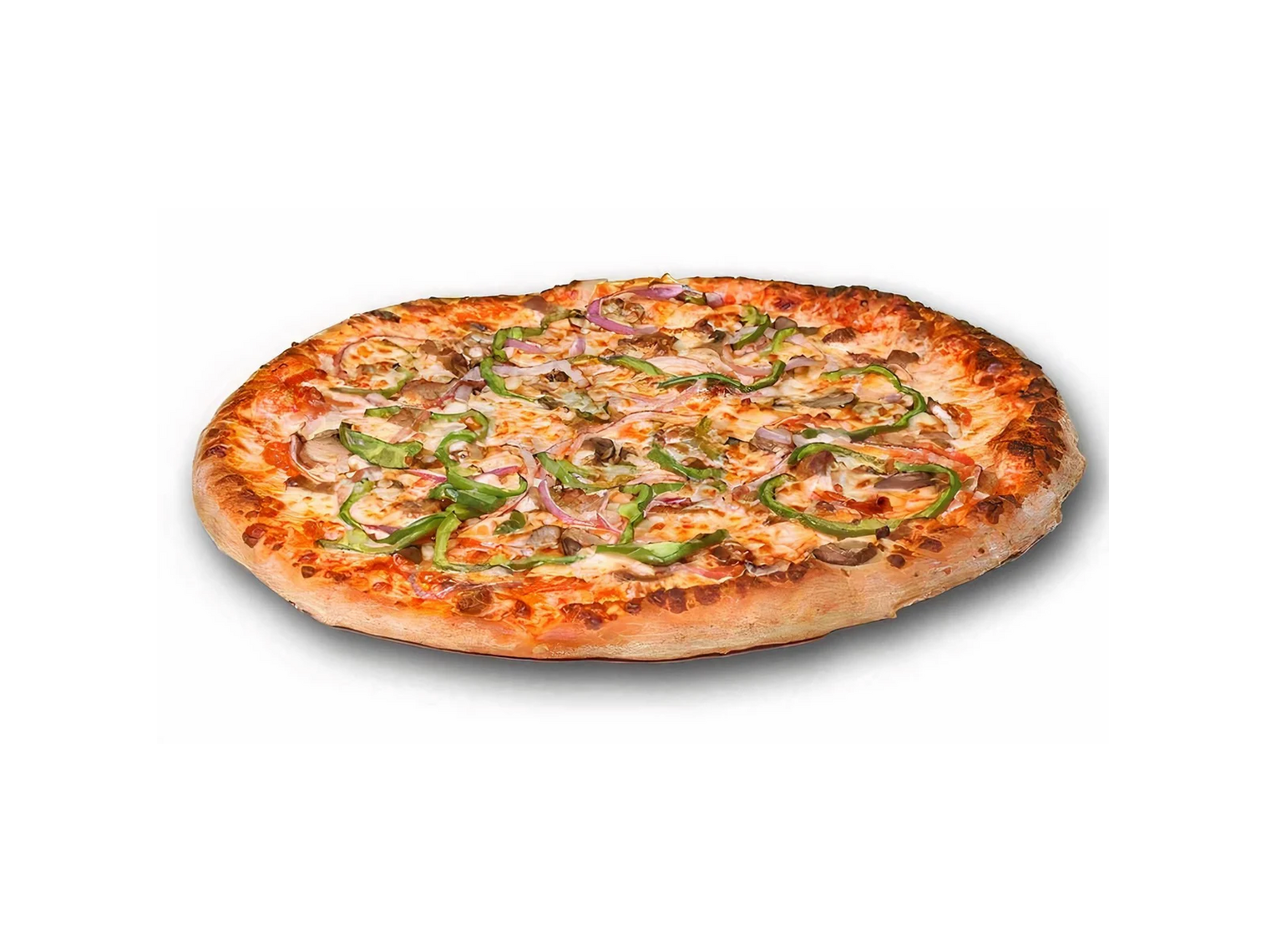 Order Deluxe (10") food online from Cousin Vinny's Pizza store, Dayton on bringmethat.com