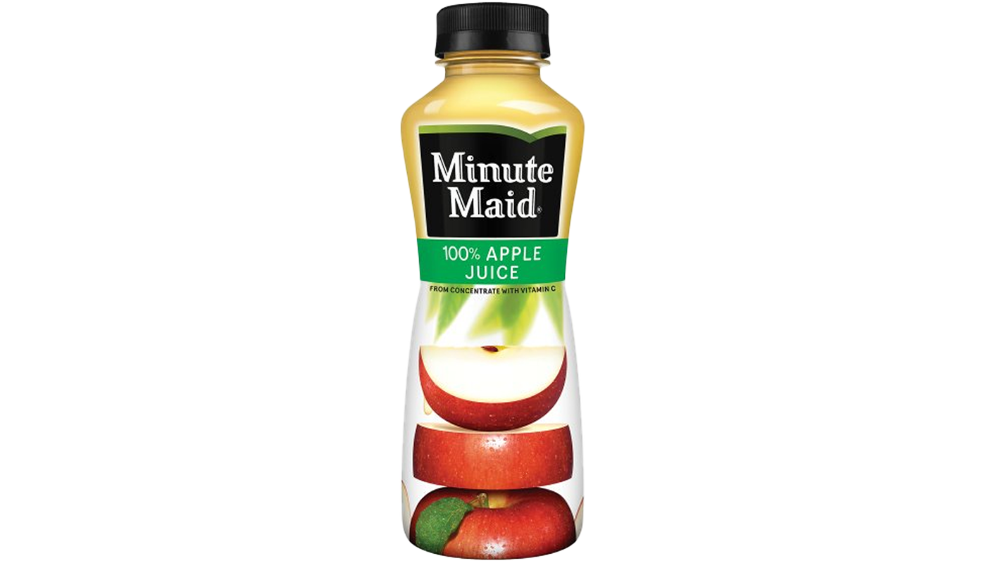 Order Minute Maid Apple Juice 12oz food online from Extramile store, San Bernardino on bringmethat.com
