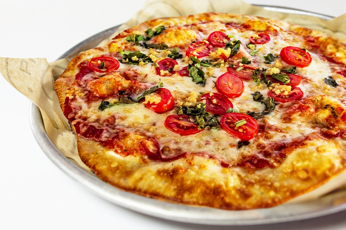 Order Margherita Pizza food online from Pieology store, Huntsville on bringmethat.com