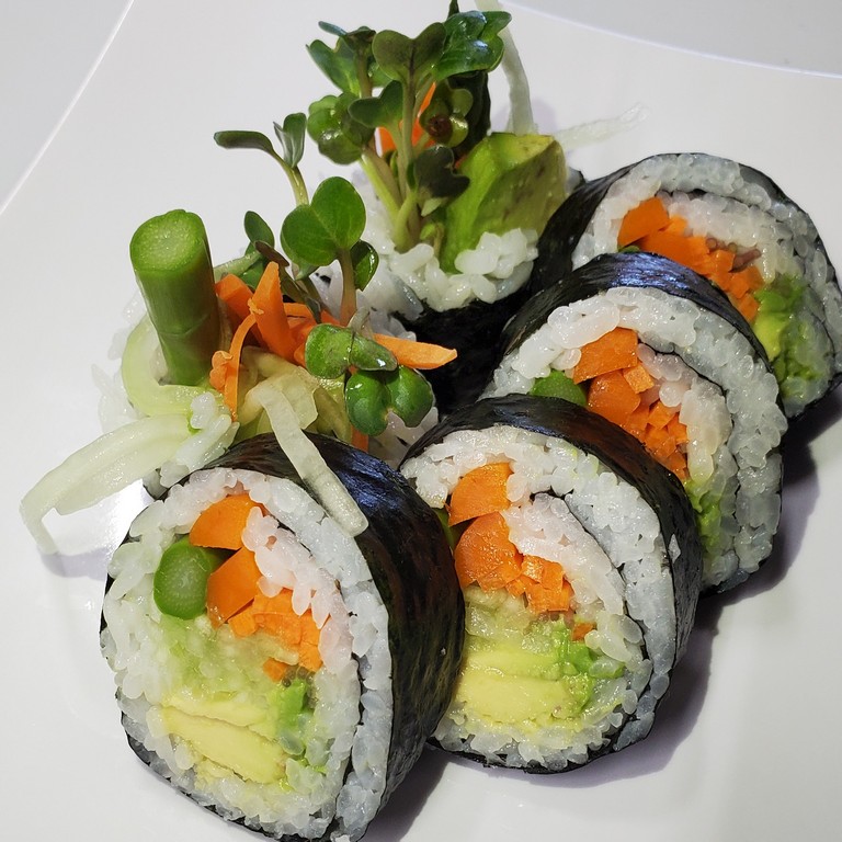 Order Mixed Vegetable Roll food online from Sushi Loco store, Long Beach on bringmethat.com