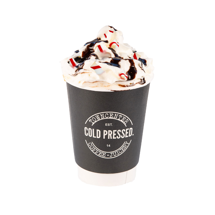 Order Peppermint Mocha food online from Town Center Cold Pressed store, Virginia Beach on bringmethat.com