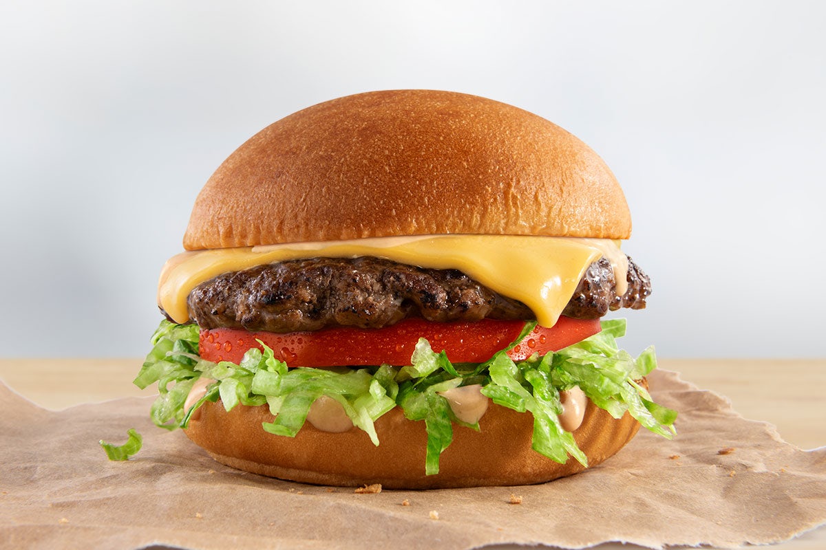 Order MOOYAH Cheeseburger food online from Mooyah store, Virginia Beach on bringmethat.com