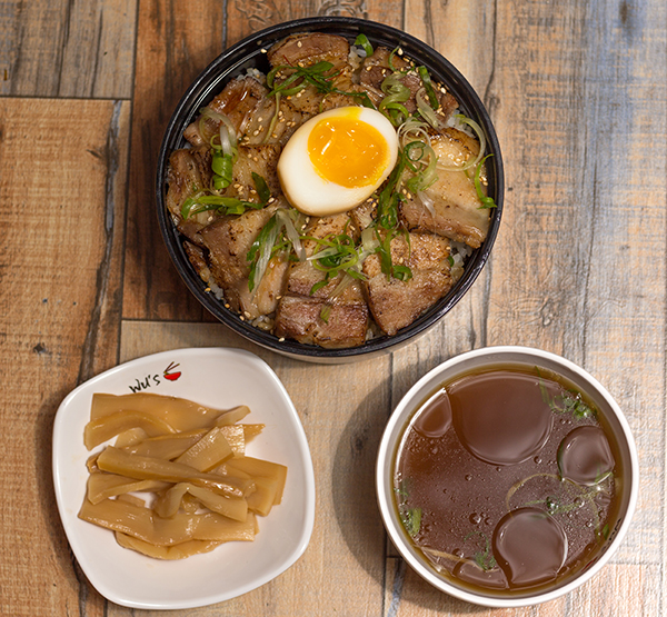 Order Chashu Rice Bowl food online from Wu Ramen store, Oak Lawn on bringmethat.com