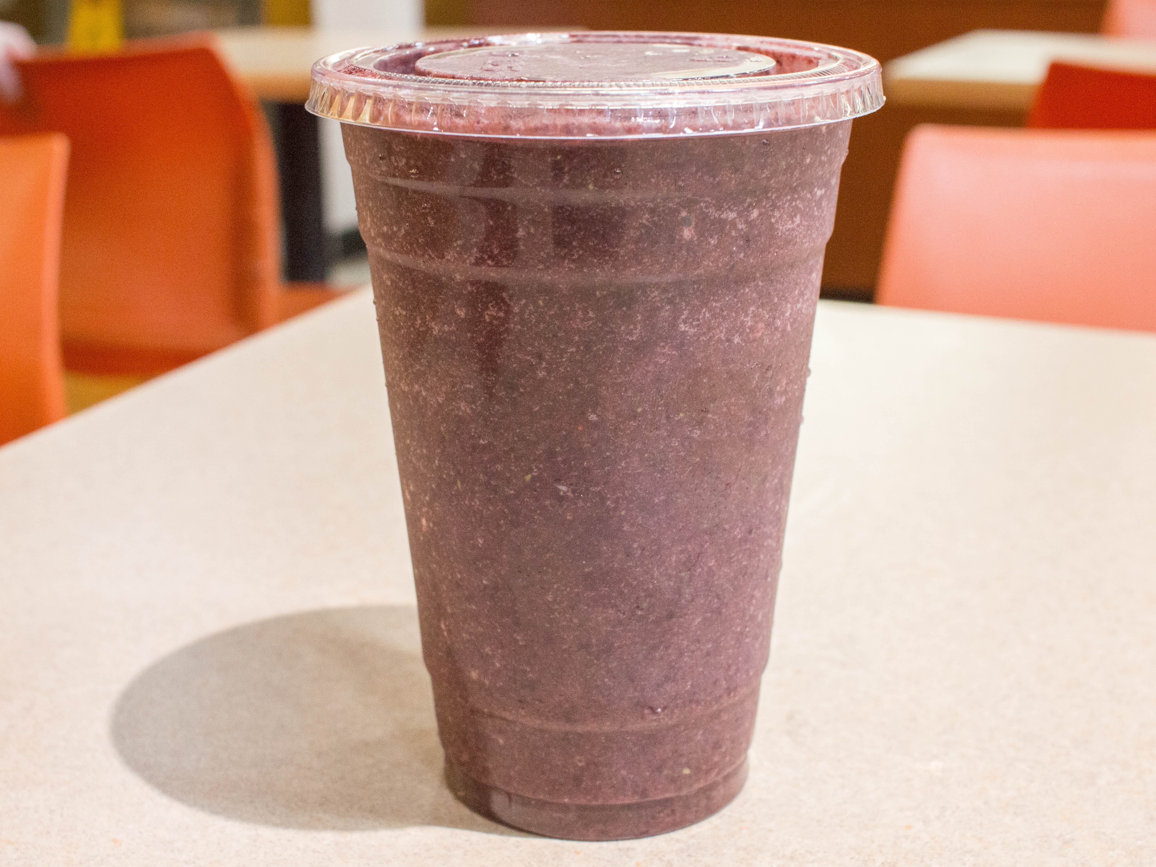 Order Blue Kale Maca Smoothie food online from Better Health Market store, Shelby Charter Township on bringmethat.com