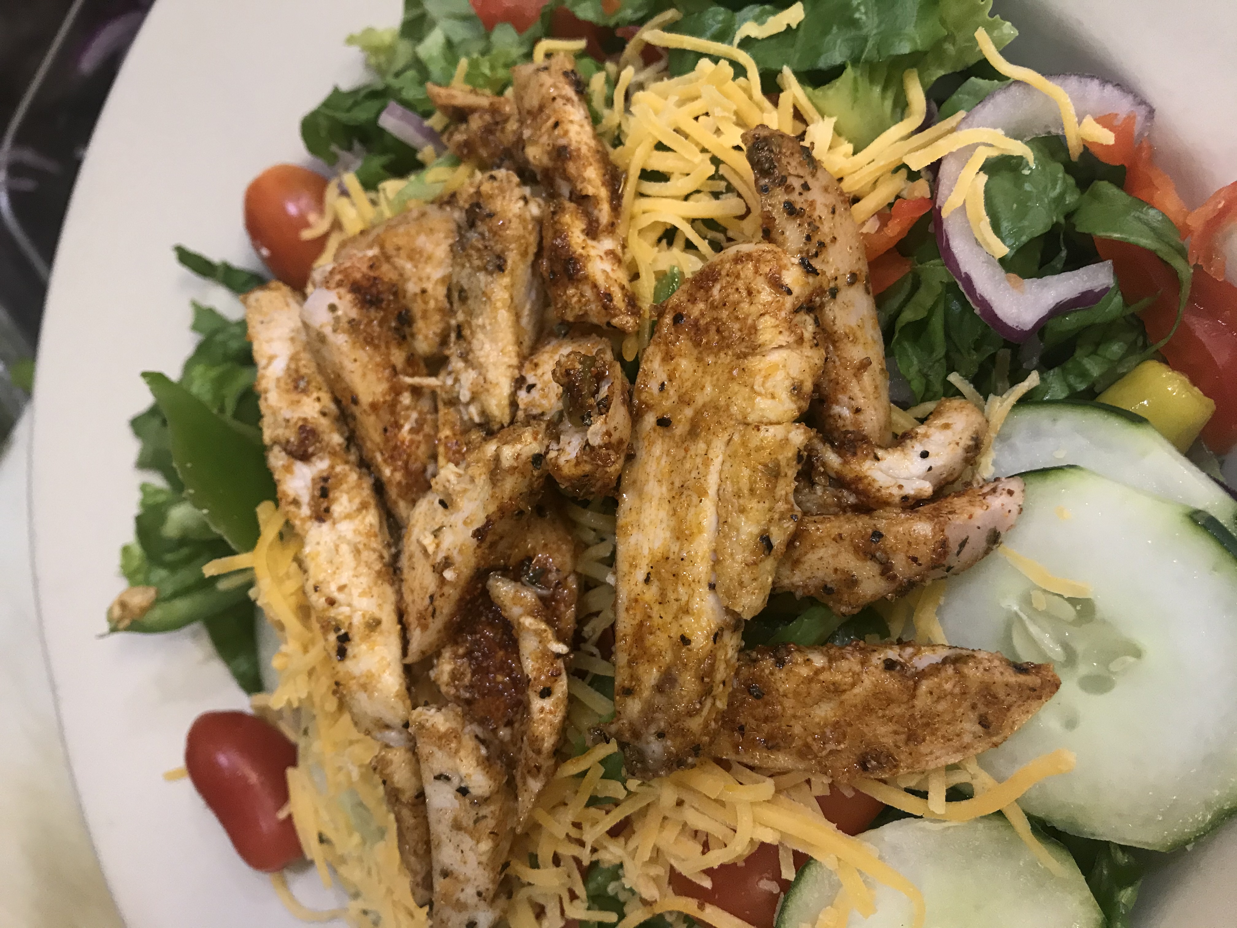 Order Cajun Chicken Salad food online from Crepizza store, Charleston on bringmethat.com