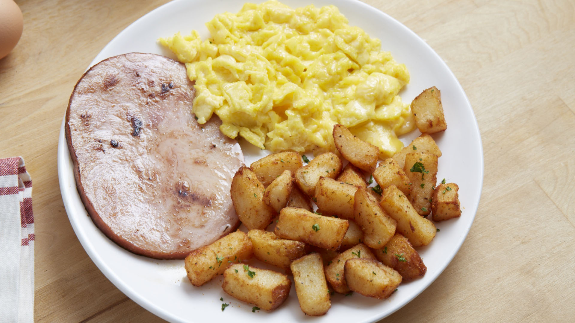 Order Hickory-Smoke Ham & Eggs food online from Mimis Cafe store, Folsom on bringmethat.com