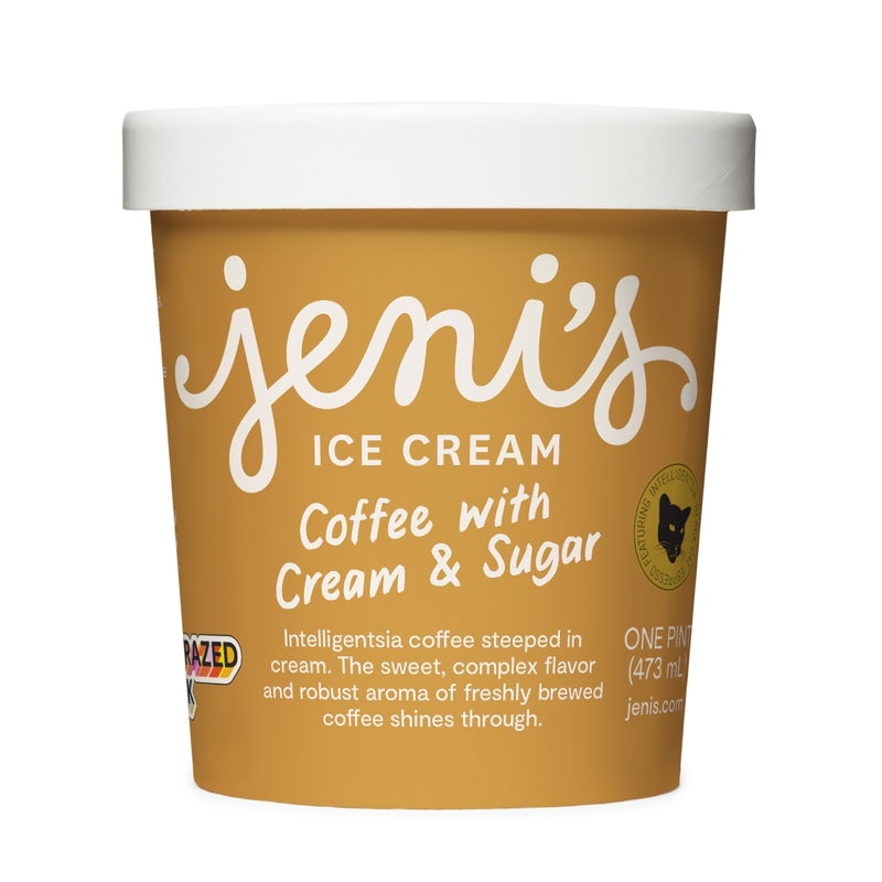 Order Coffee With Cream & Sugar Pint food online from Jeni Splendid Ice Cream store, Washington on bringmethat.com