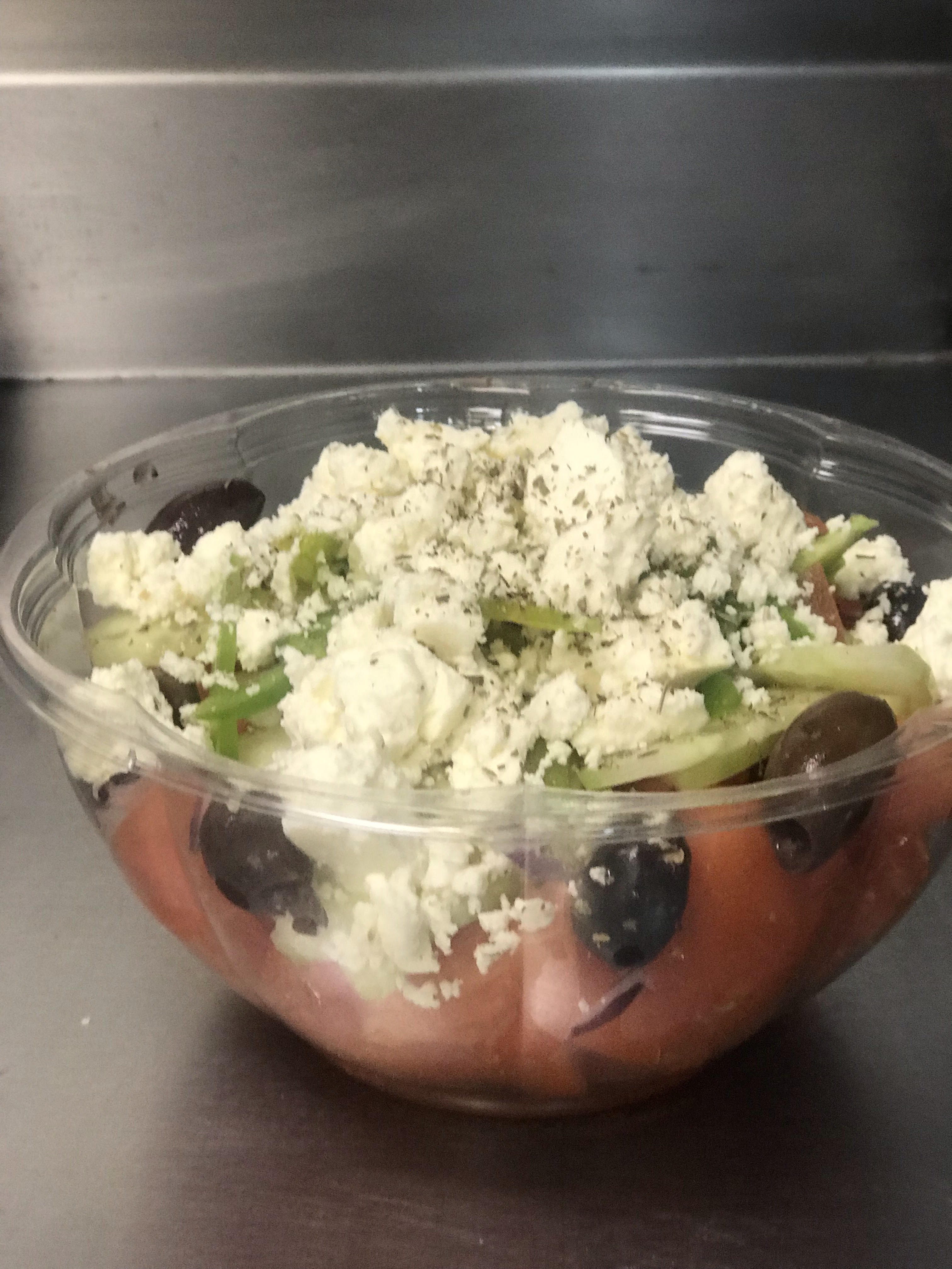 Order Village Greek Salad food online from Valley Fresh store, West Orange on bringmethat.com