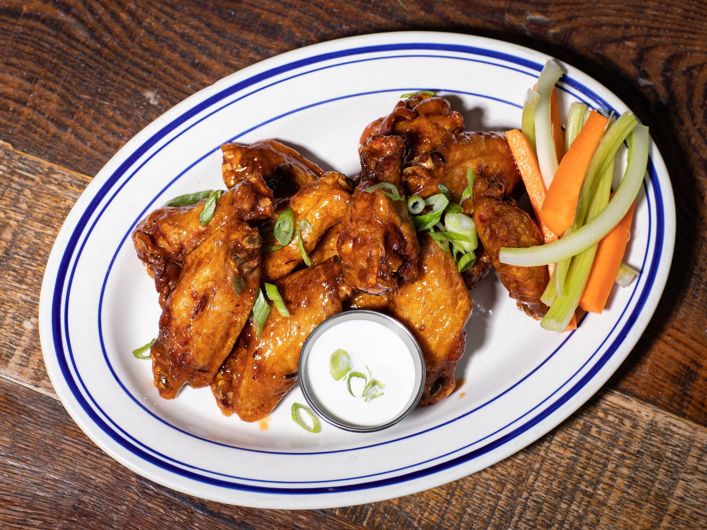 Order Wings food online from Grandchamps store, Brooklyn on bringmethat.com