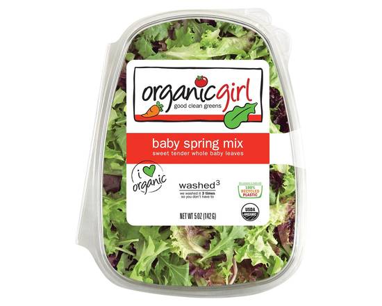Order Organicgirl · Baby Spring Mix (5 oz) food online from Albertsons store, Helena on bringmethat.com