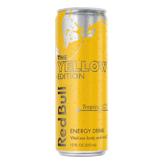 Order Red Bull Tropical 12oz food online from Casey's store, Bellevue on bringmethat.com