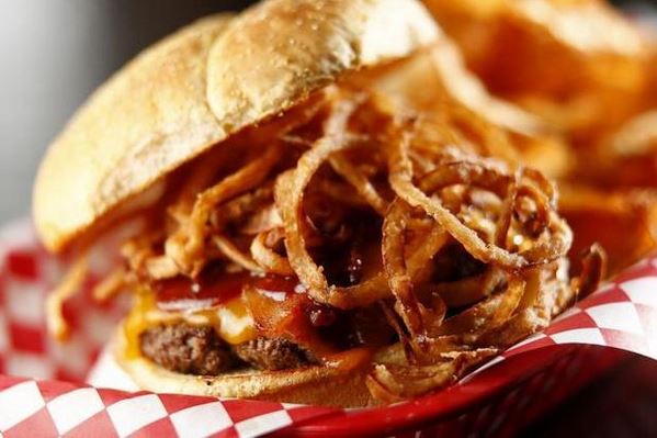 Order Cowtown Burger food online from Shaw Patio Bar & Grill store, Fort Worth on bringmethat.com