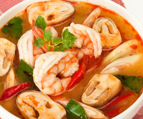 Order Tom Yum Soup food online from Modern Thai Restaurant store, Montebello on bringmethat.com