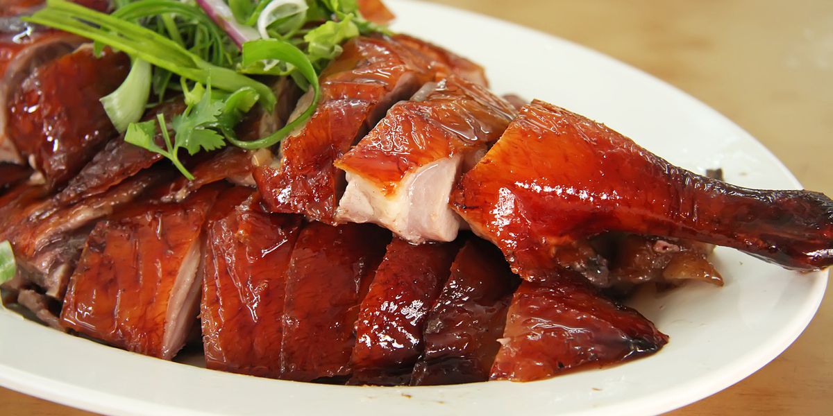 Order 57. Roast Duck food online from Mayflower Chinese store, Capitola on bringmethat.com