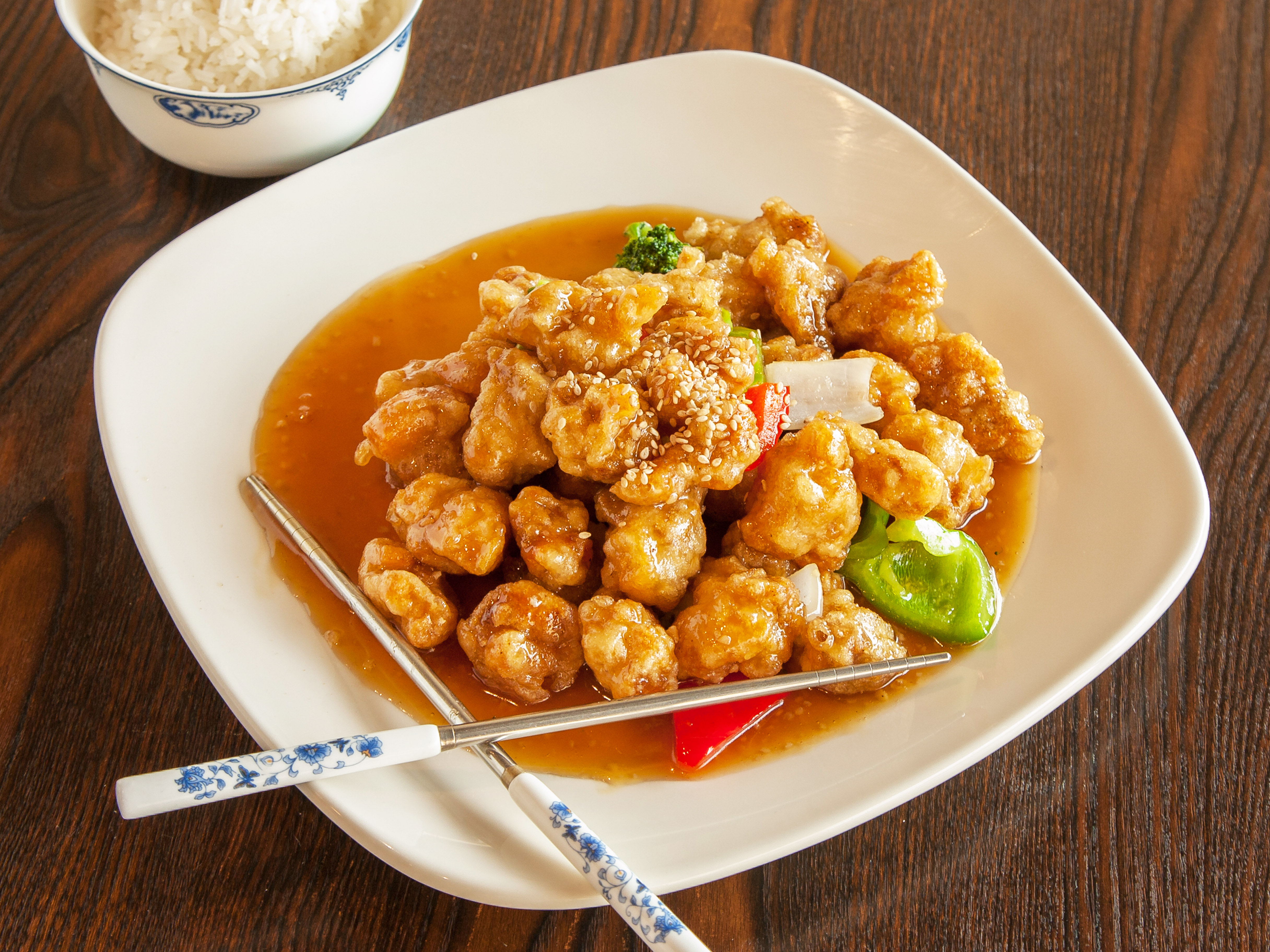 Order 13. Sesame food online from Blue & Fly Asian Kitchen store, Omaha on bringmethat.com