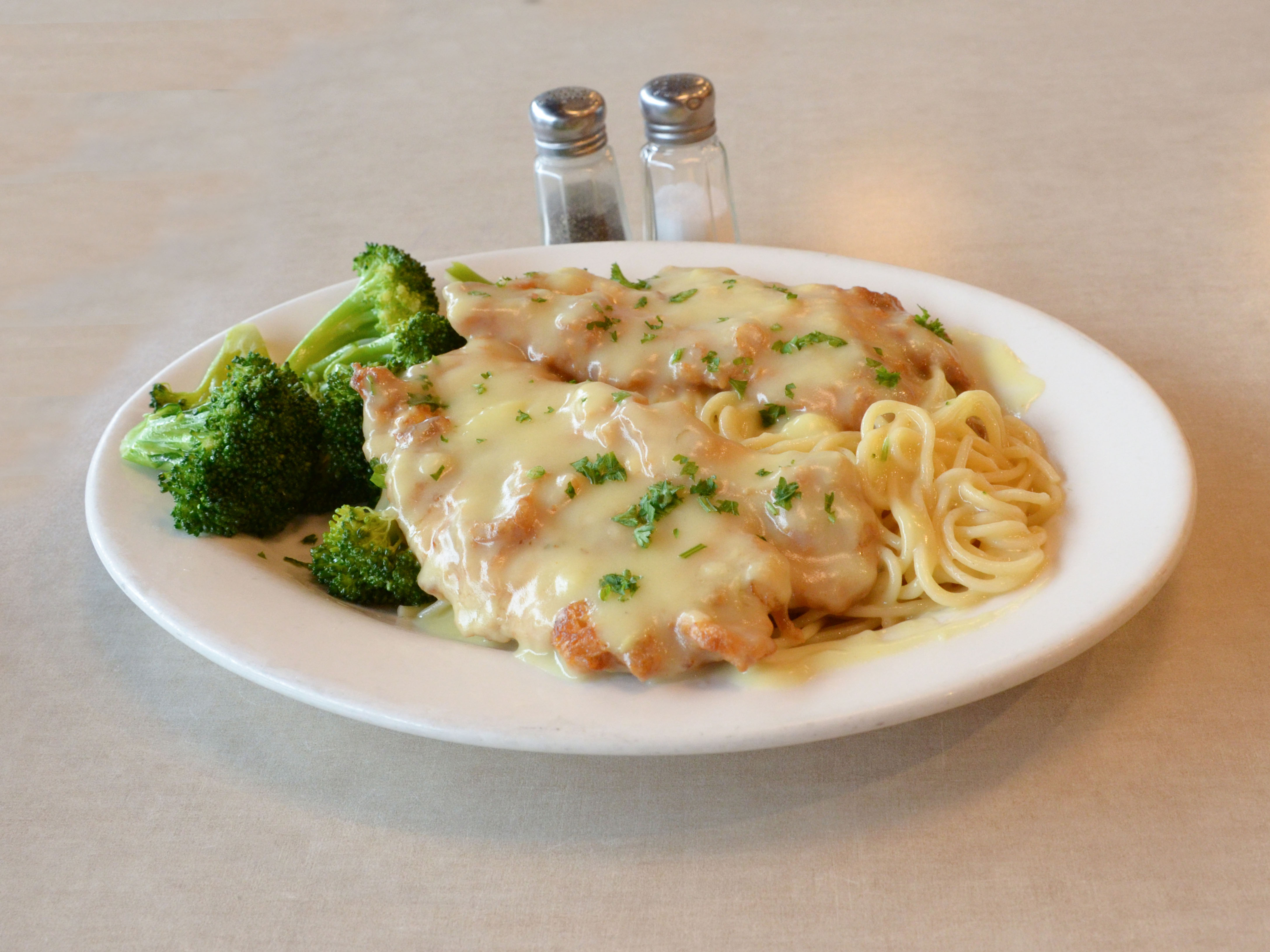 Order Chicken Francaise food online from Mario's Pizzeria store, Oyster Bay on bringmethat.com