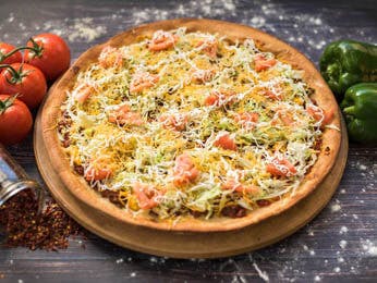 Order Taco Pizza - Medium 12" (6 Slices) food online from Pats Pizzeria store, Lindenwold on bringmethat.com