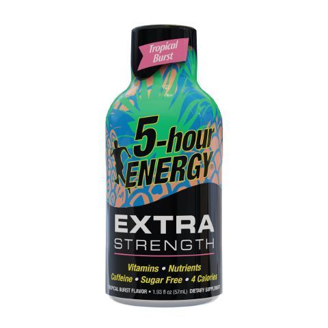 Order 5-Hour Energy Extra Strength Tropical Burst 1.93oz food online from 7-Eleven store, Mint Hill on bringmethat.com