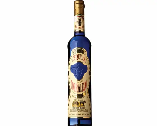 Order Corralejo Reposado Tequila 80 proof 750ml food online from Sousa Wines & Liquors store, Mountain View on bringmethat.com