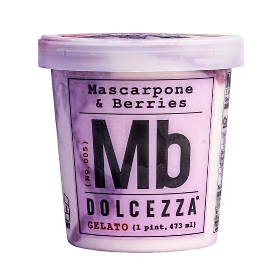 Order Mascarpone & Berries Pint food online from Dolcezza store, Fairfax on bringmethat.com