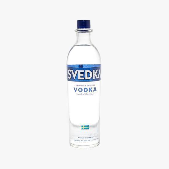 Order Svedka, 375mL (40% ABV) food online from Quick N' Easy Liquor & Wine store, Seattle on bringmethat.com