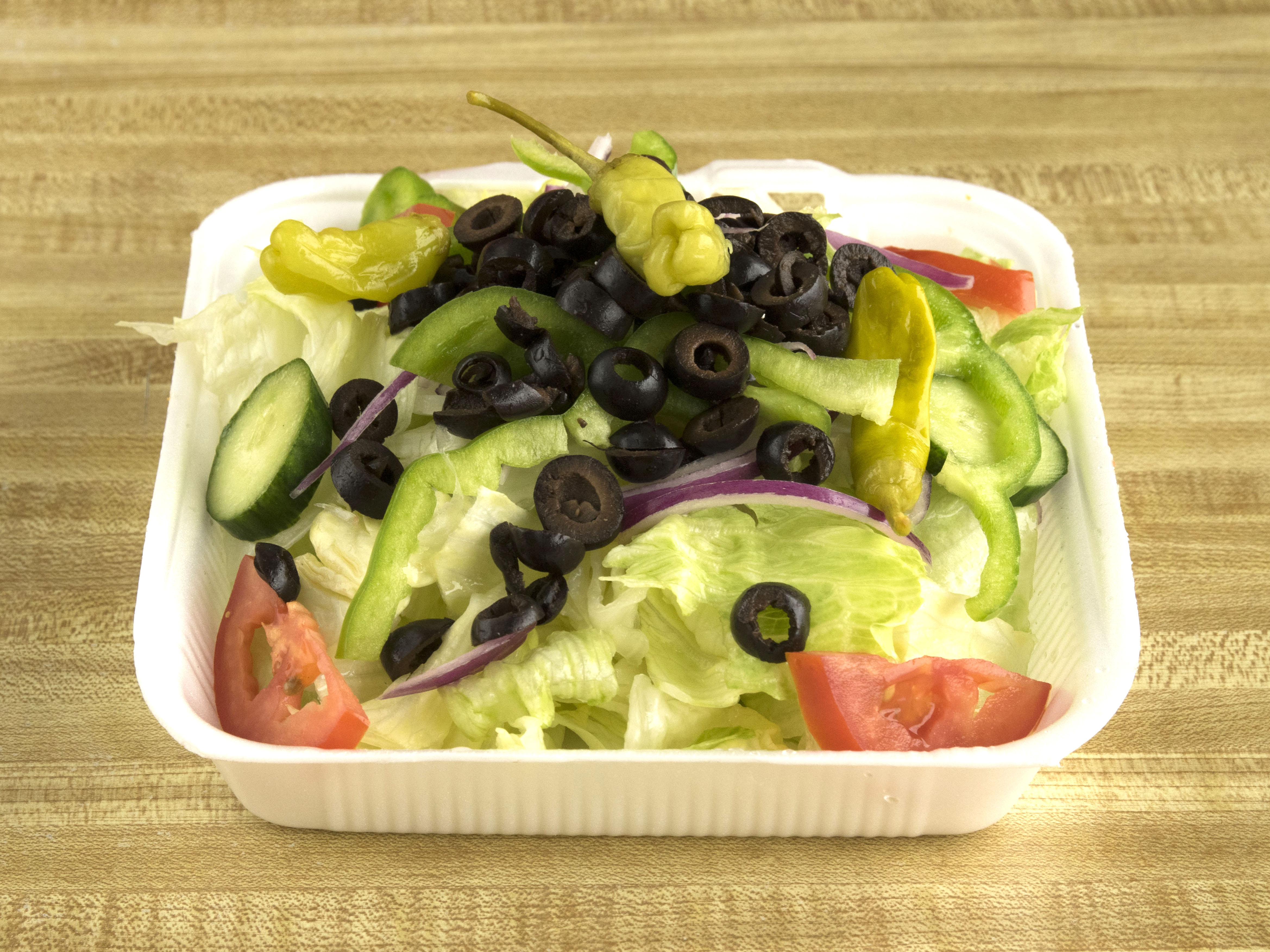 Order Garden Salad food online from Giant Pizza King store, San Diego on bringmethat.com