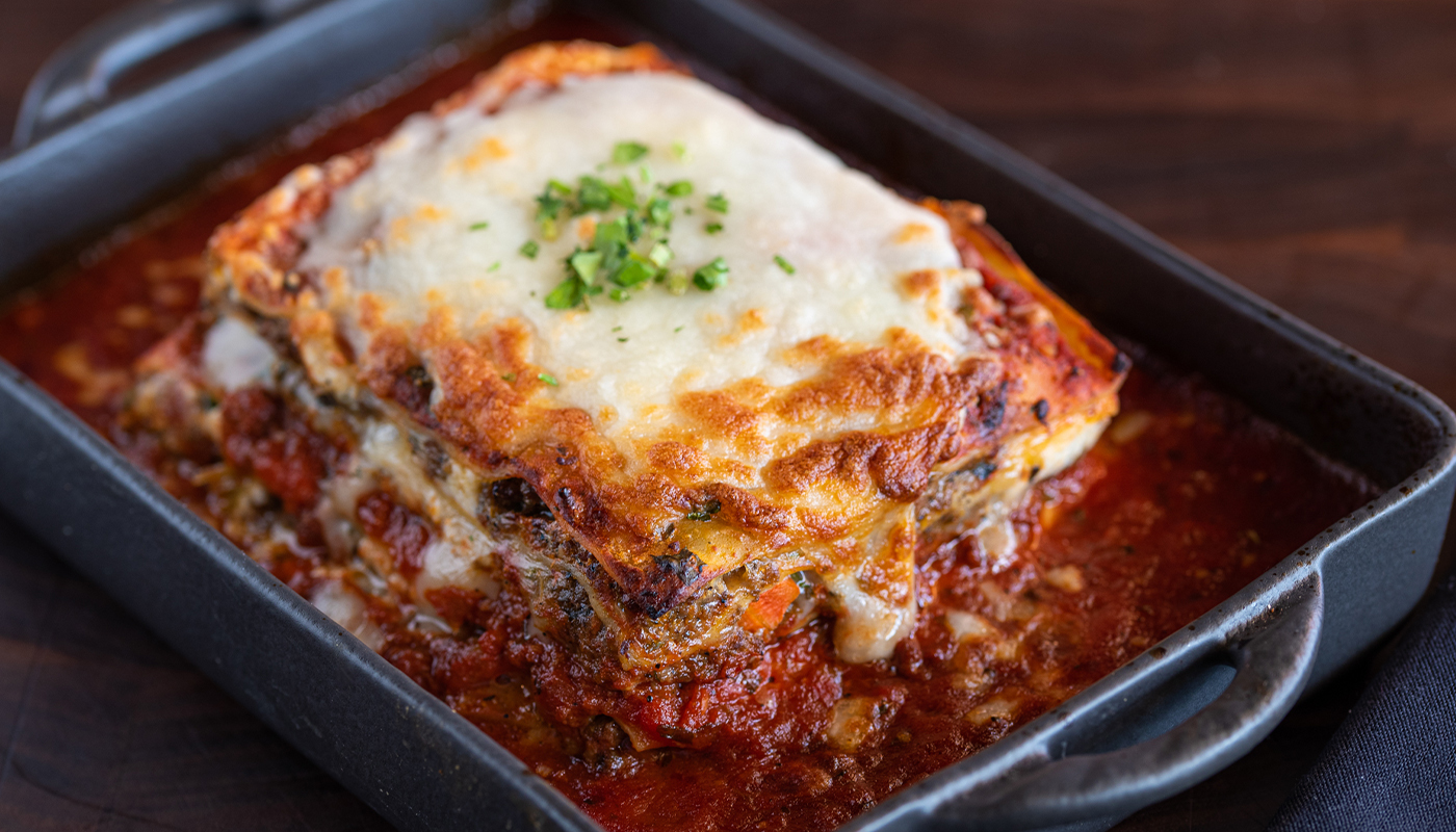 Order Lasagna food online from Russo's Pizza store, Brownsville on bringmethat.com
