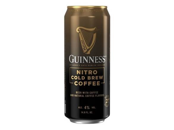 Order Guinness Nitro Cold Brew Coffee - 4x 14.9oz Cans food online from Goody Goody Liquor store, Addison on bringmethat.com