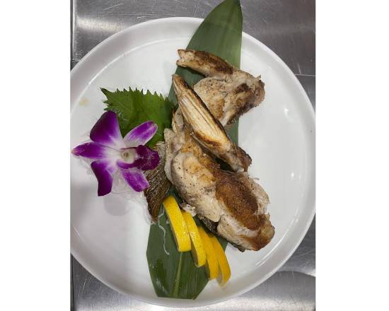 Order Grilled Yellowtail Neck (Hamachi Kama) food online from Fuji Sushi store, Canton on bringmethat.com