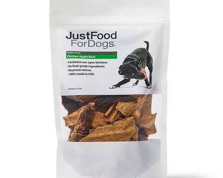 Order Chicken Apple Bark Treats for Dogs (5 oz) food online from Just Food For Dogs store, La Quinta on bringmethat.com