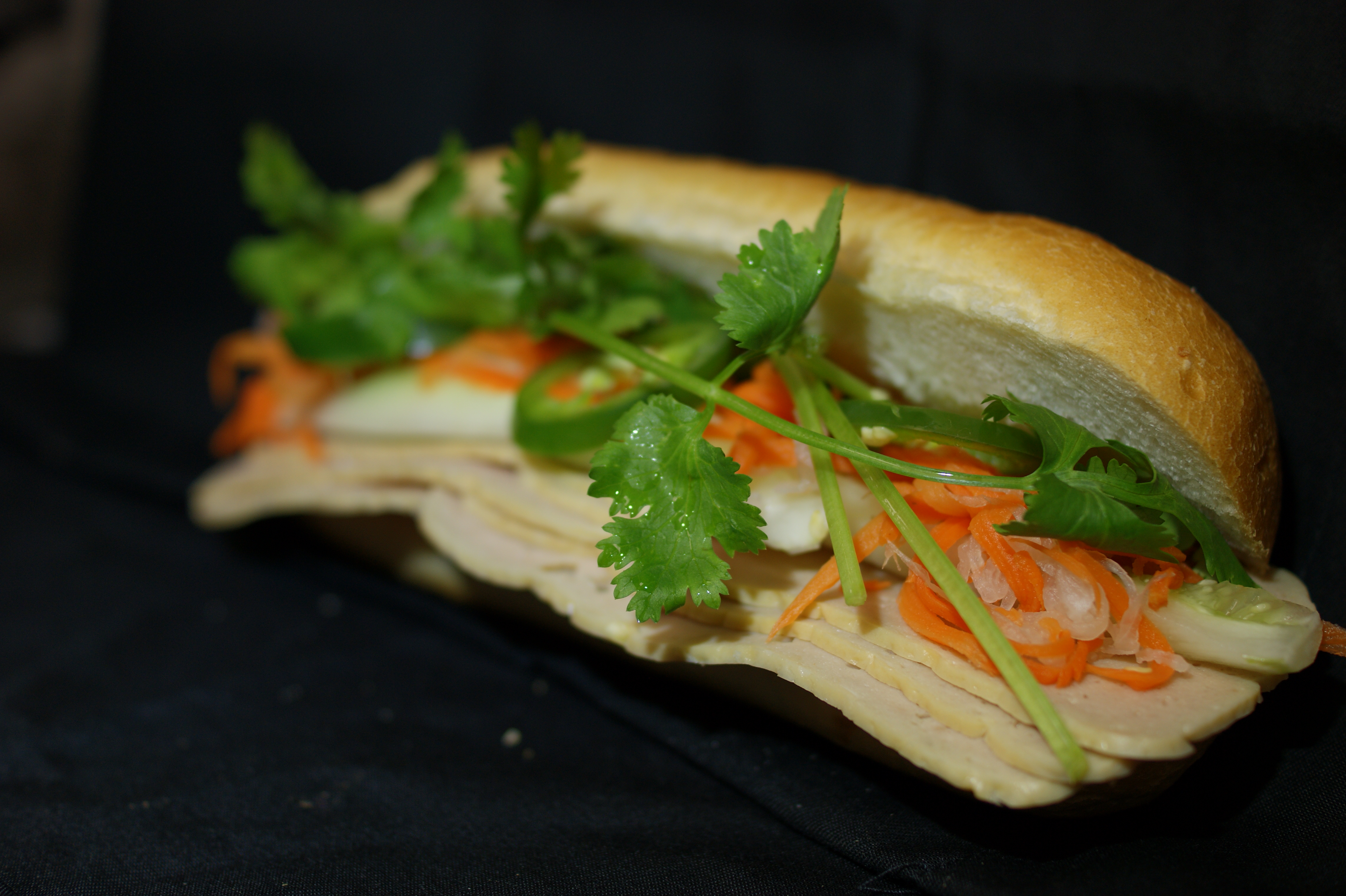 Order S2. Cha Lua Sandwich food online from Saigon Subs & Cafe store, Morristown on bringmethat.com