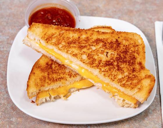 Order Grilled Triple Cheese Sandwich food online from Sal Pizza & Bagelry store, La Verne on bringmethat.com