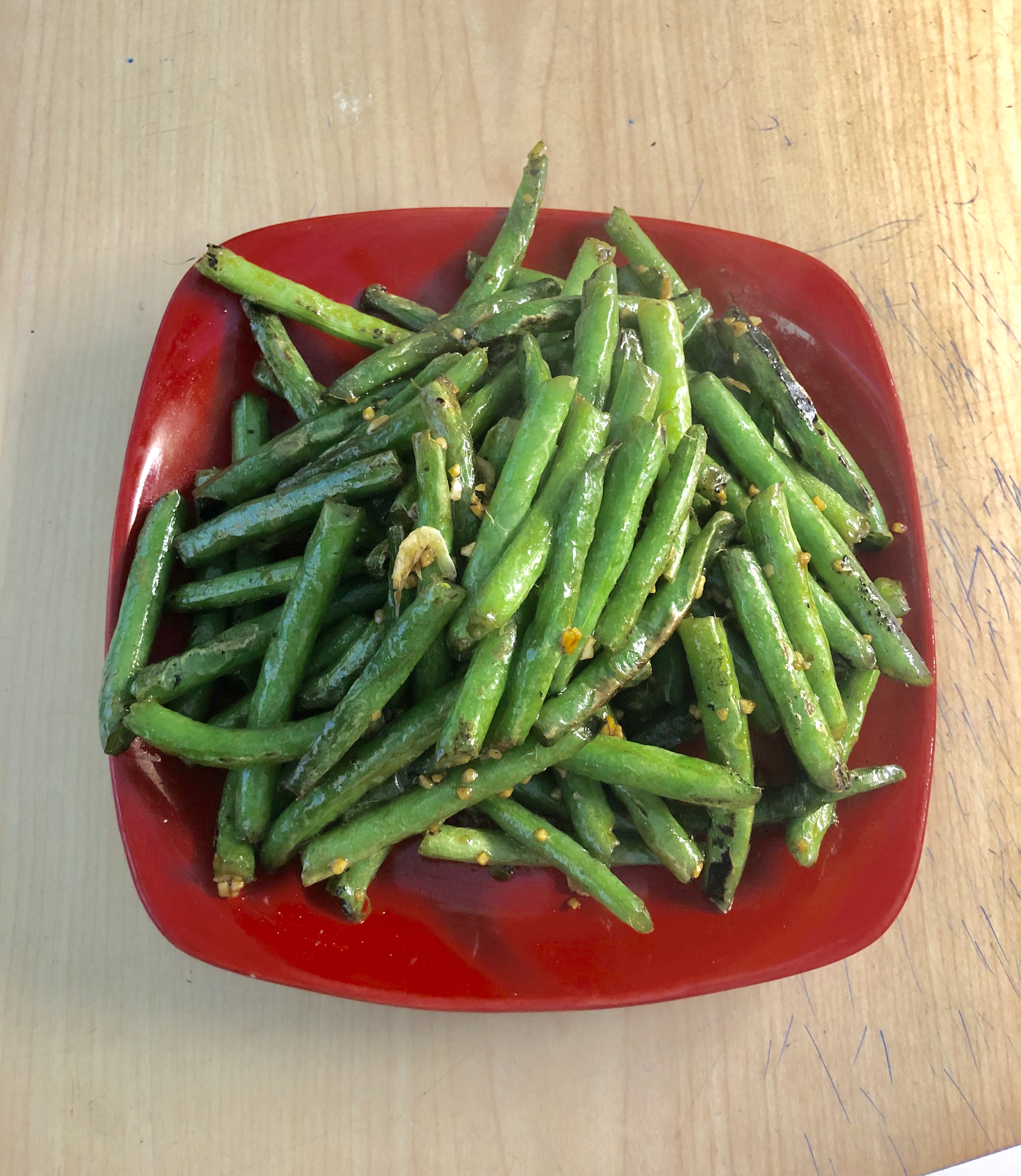 Order 68. Braised String Beans food online from M's Kitchen store, Artesia on bringmethat.com