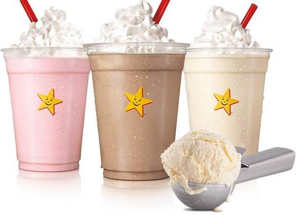 Order Hand Scooped Ice Cream Shake food online from Carl's Jr. store, Atwater on bringmethat.com