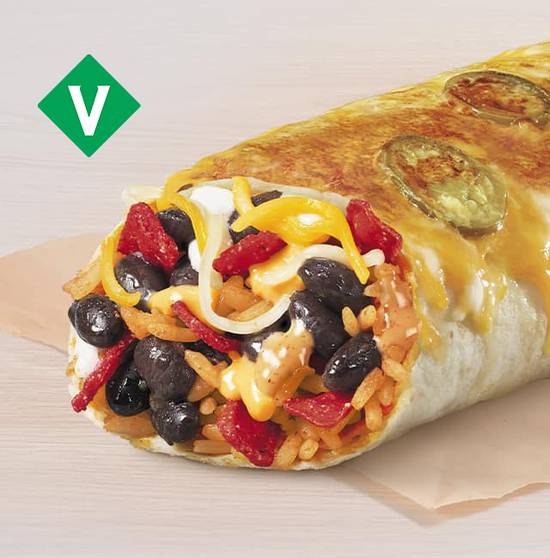 Order Spicy Double Black Bean Grilled Cheese Burrito food online from Taco Bell store, West Monroe on bringmethat.com