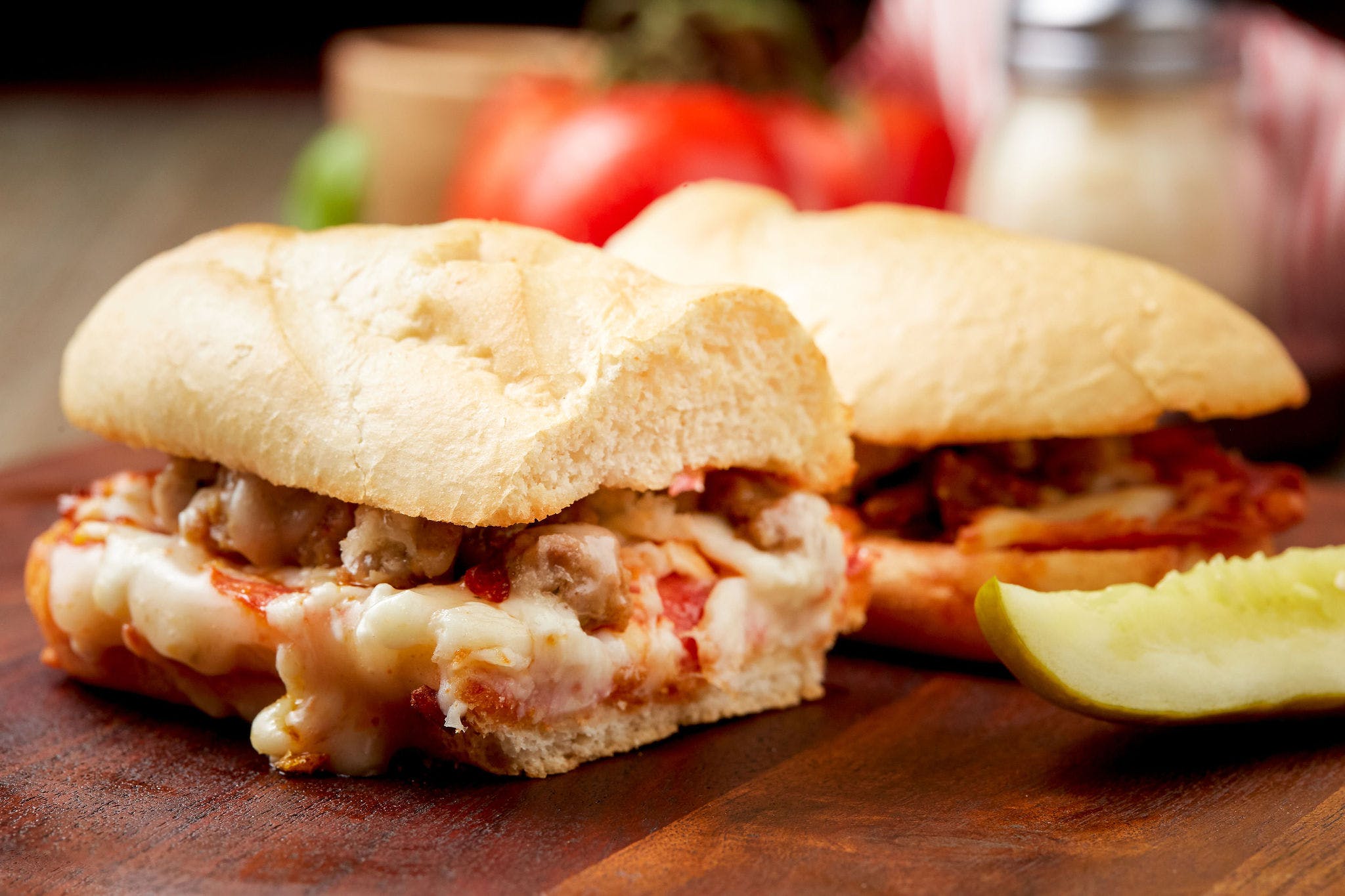 Order Italian Sandwich - Oven Baked Sandwiches food online from Simple Simon's Pizza store, Shawnee on bringmethat.com
