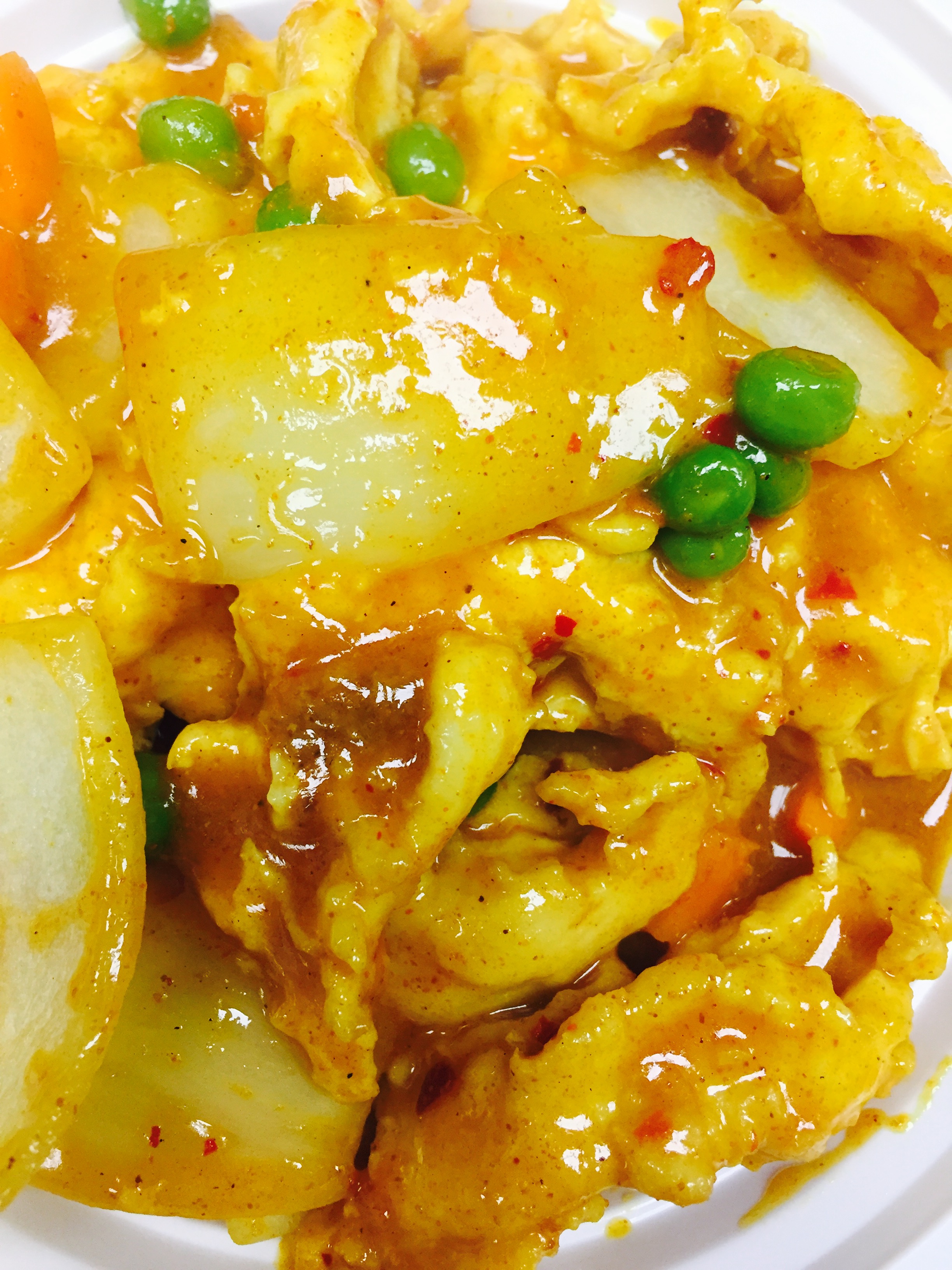 Order Curry Chicken Dinner food online from Hunan Gourmet store, Frederick on bringmethat.com