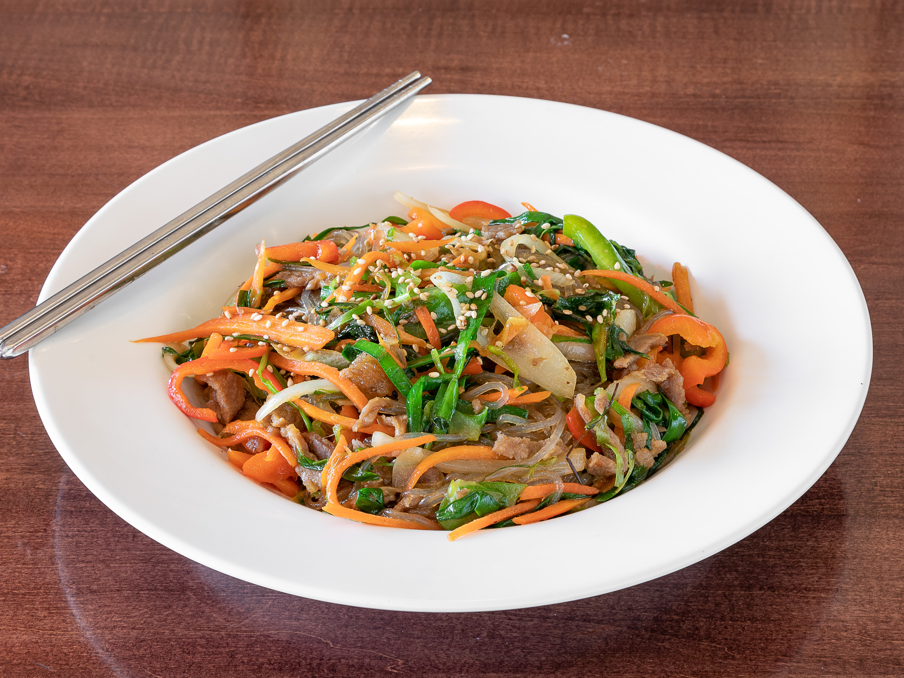Order 50. Jap Chae food online from Hodori Restaurant store, Mesa on bringmethat.com